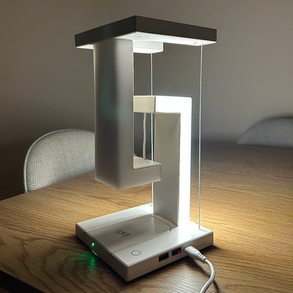 Nocta Float™ – Lewitująca Lampa LED 2w1 z Ładowaniem Bezprzewodowym